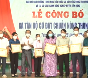 QUY HOẠCH CHUNG XÂY DỰNG XÃ TÂN HỘ CƠ 